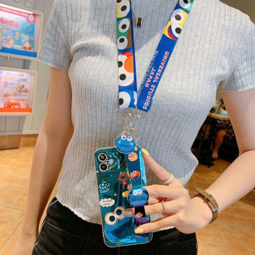 ELMO GLAM iPhone Case w/ Crossbody strap or Lanyard - Picture 6 of 13